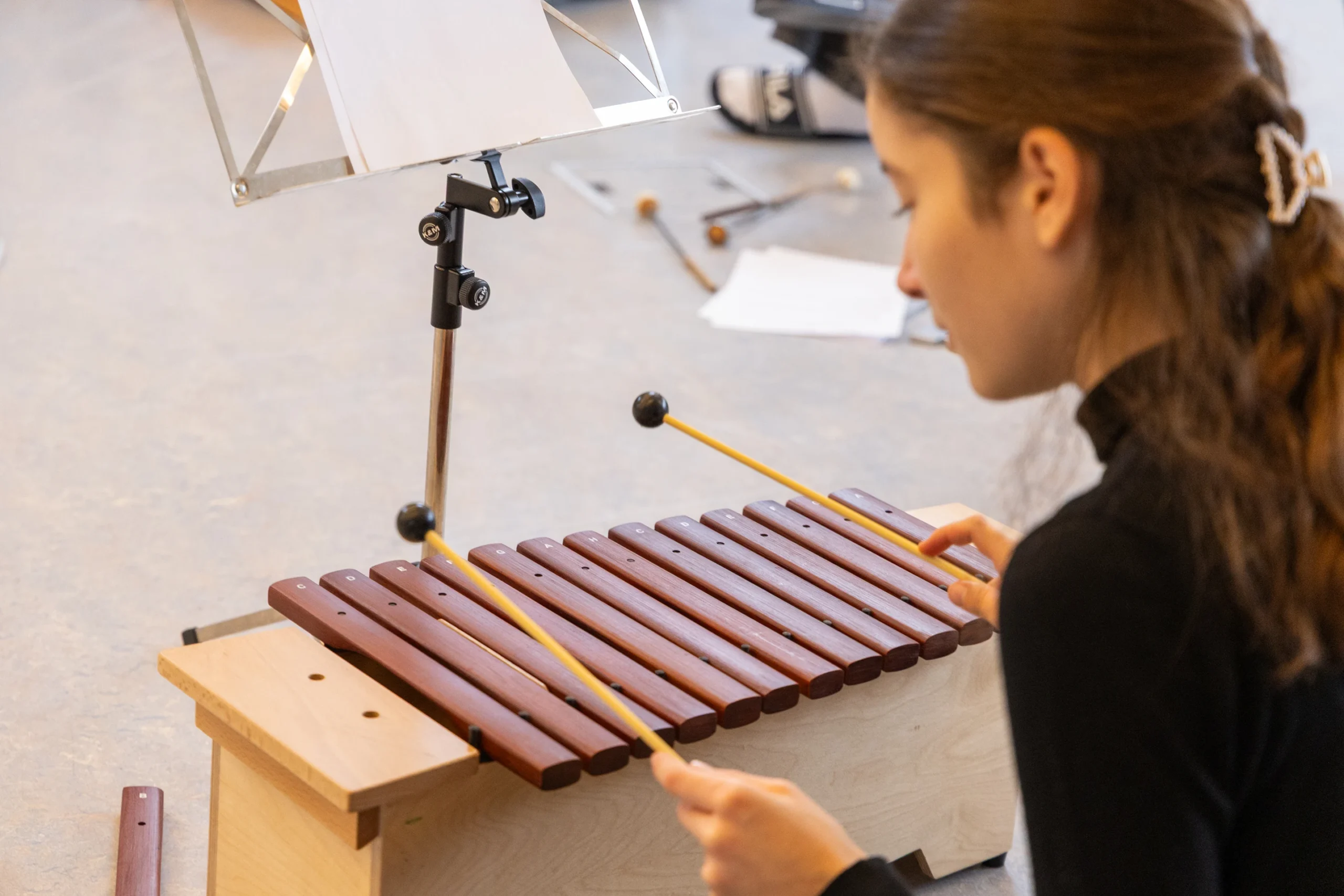 Pestalozzi Schule Sulgen Christliche Privatschule Musikunterricht macht Spass
