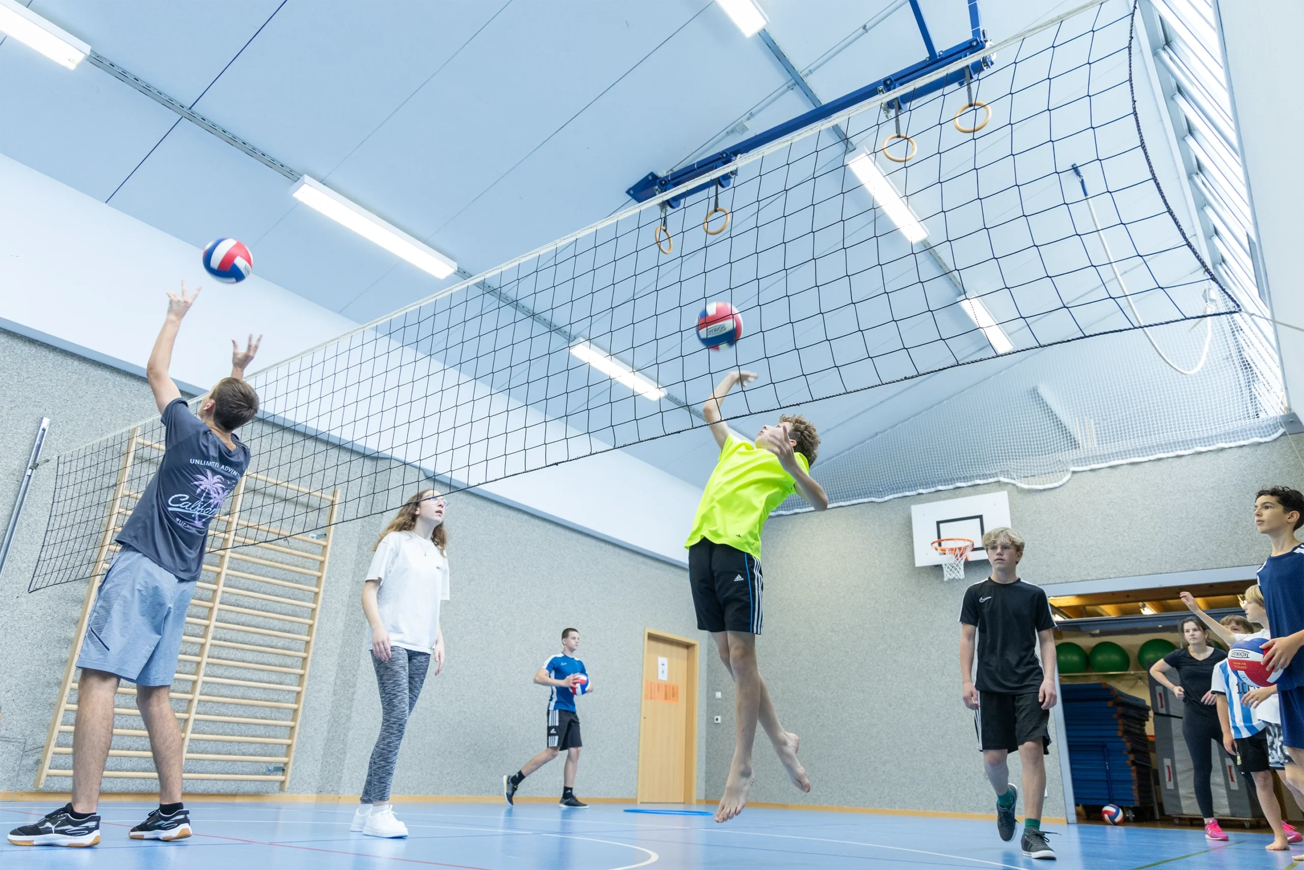 Pestalozzi Schule Sulgen Christliche Privatschule Sportunterricht