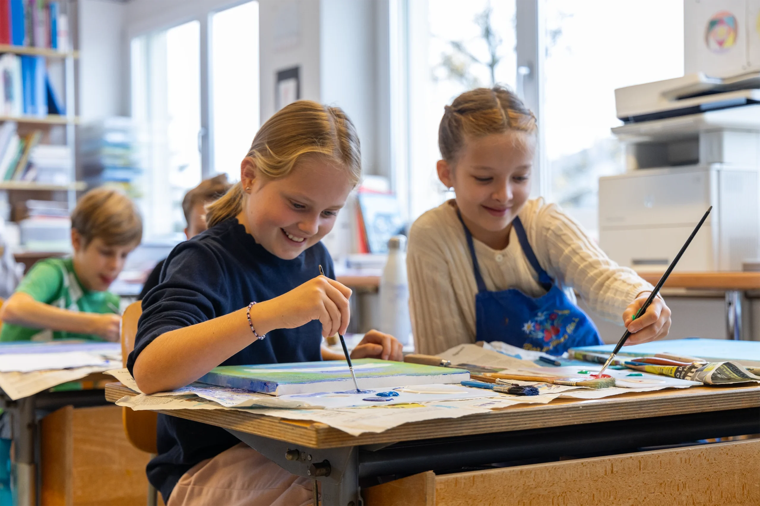 Pestalozzi Schule Sulgen Christliche Privatschule Zeichnungsunterricht